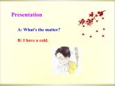 八年级英语人教版下册  Unit 1 What's the matter. Section A  课件1