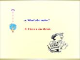 八年级英语人教版下册  Unit 1 What's the matter. Section A  课件1