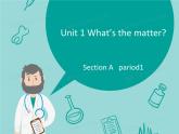 八年级英语人教版下册  Unit 1 What's the matter. Section A  课件2