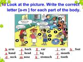 八年级英语人教版下册  Unit 1 What's the matter. Section A  课件