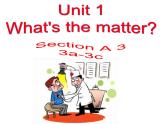 八年级英语人教版下册  Unit 1 What's the matter. Section A  课件