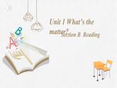 八年级英语人教版下册  Unit 1 What's the matter. Section B  课件