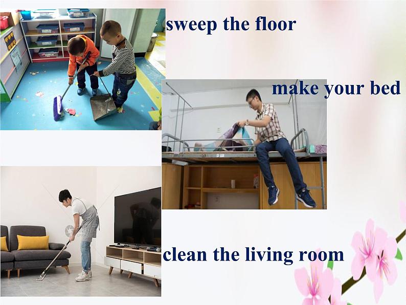 八年级英语人教版下册  Unit 3 Could you please clean your room？Section A   课件606