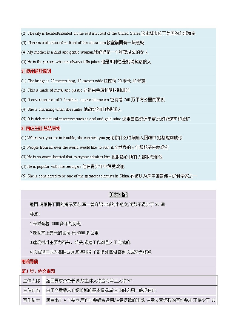 05 说明文-事物说明文  备战2023年中考英语书面表达（写作步骤+满分范文+词句积累）第3页