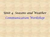 北师大版英语七年级下册Unit 4 Seasons and Weather Communication Workshop 课件