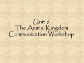 北师大版英语七年级下册Unit 6 The Animal kingdom Communication Workshop 课件