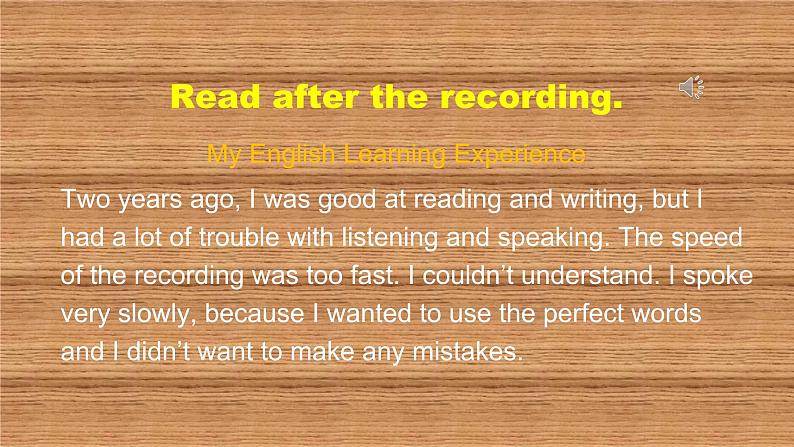 北师大版英语七年级下册 Unit5 Now and then Communication Workshop 课件第4页