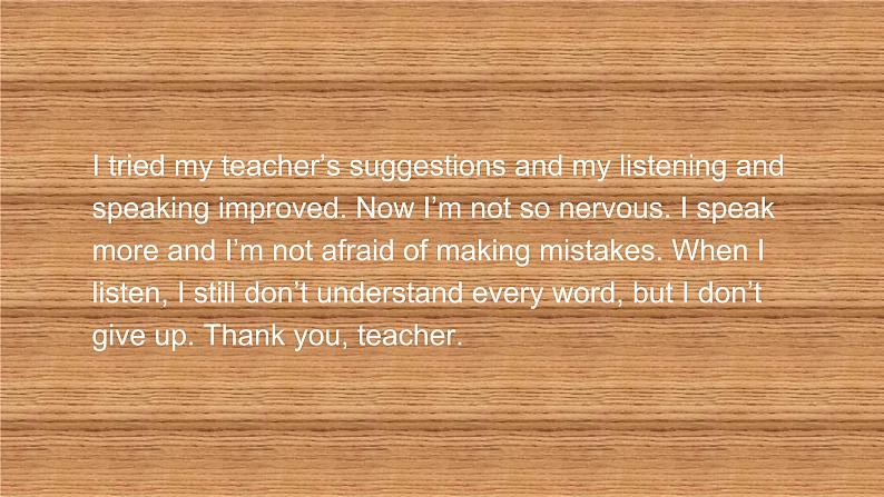 北师大版英语七年级下册 Unit5 Now and then Communication Workshop 课件第6页