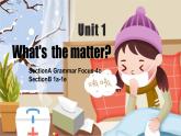 八年级下册Unit1 What's the matter？Section A Grammar Focus-B(1a-1d)课件PPT