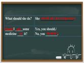 八年级下册Unit1 What's the matter？Section A Grammar Focus-B(1a-1d)课件PPT