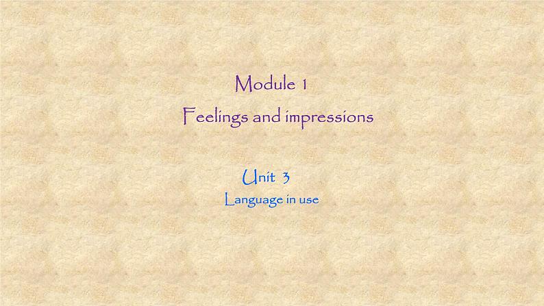 外研版英语八年级下册Module1 Unit 3 Language in use  课件01