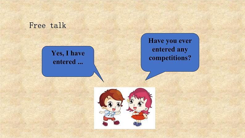 外研版英语八年级下册Module2 Unit 1 I’ve also entered lots of speaking competitions 课件第5页