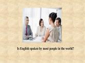 外研版英语九年级下册Module7 Unit 2  We all own English. 课件