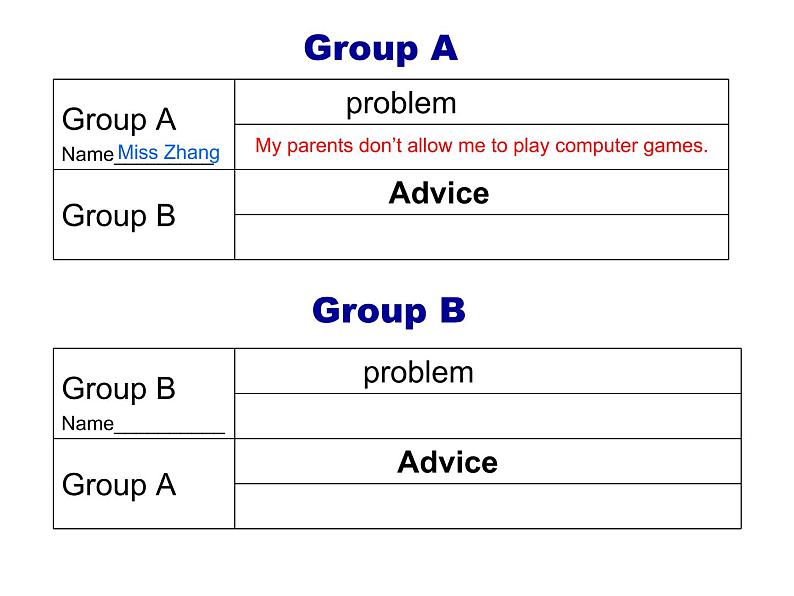 八年级人教版英语下册Unit 4 Why don’t you talk to your parents？Section A     课件05