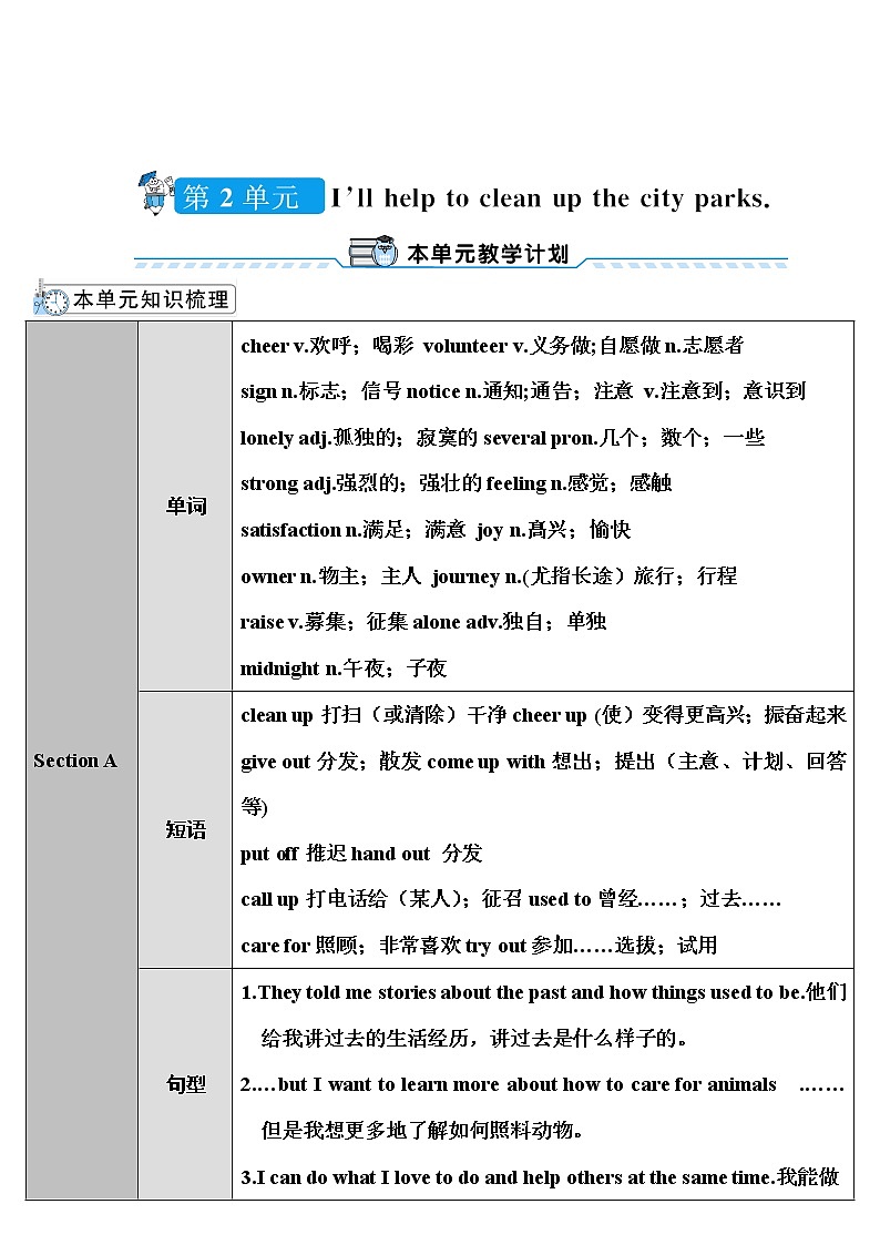 Unit 2 第1课时（A 1a-2d） 课件＋教案＋素材01