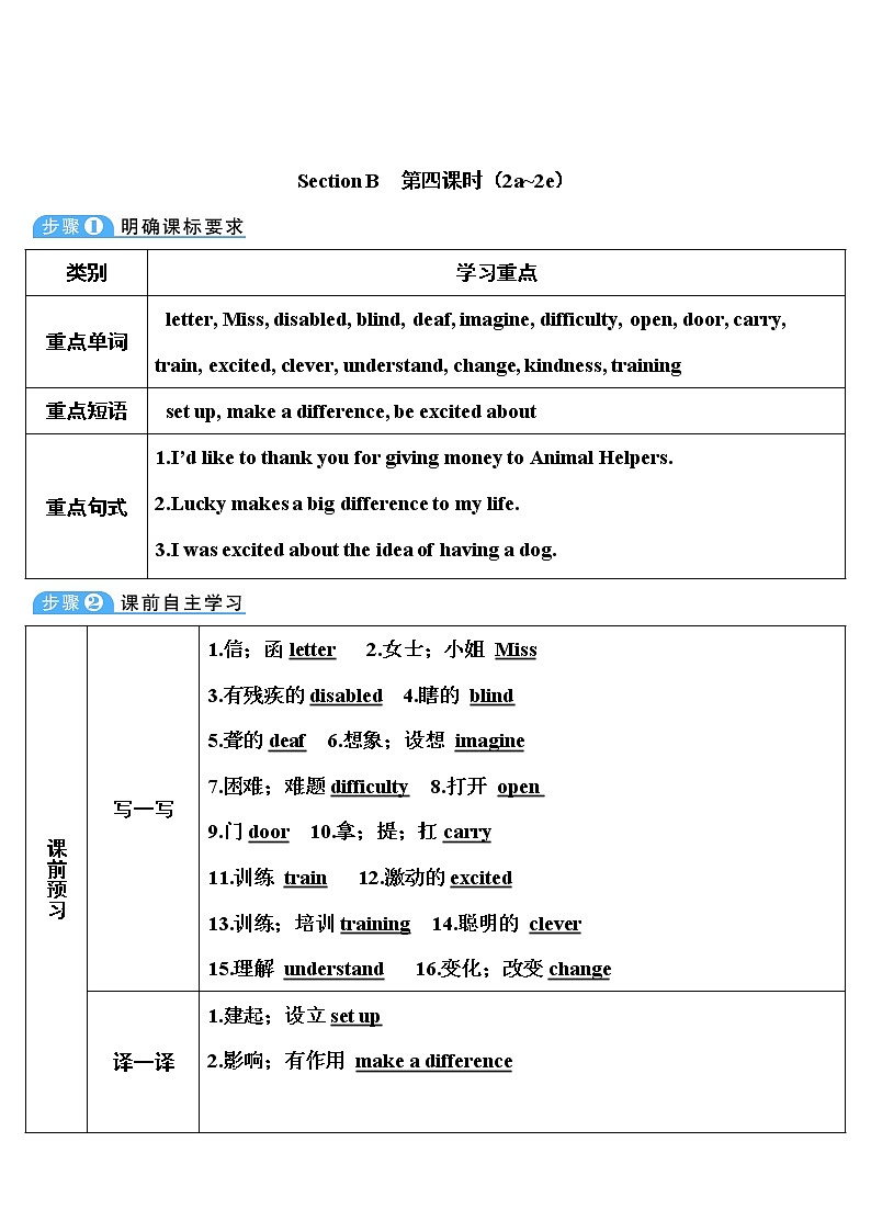 Unit 2 第4课时（B 1a-1e） 课件＋教案＋素材01