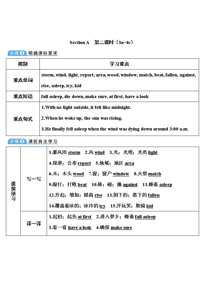 Unit 5 第2课时（A 3a-3c） 课件＋教案＋素材01