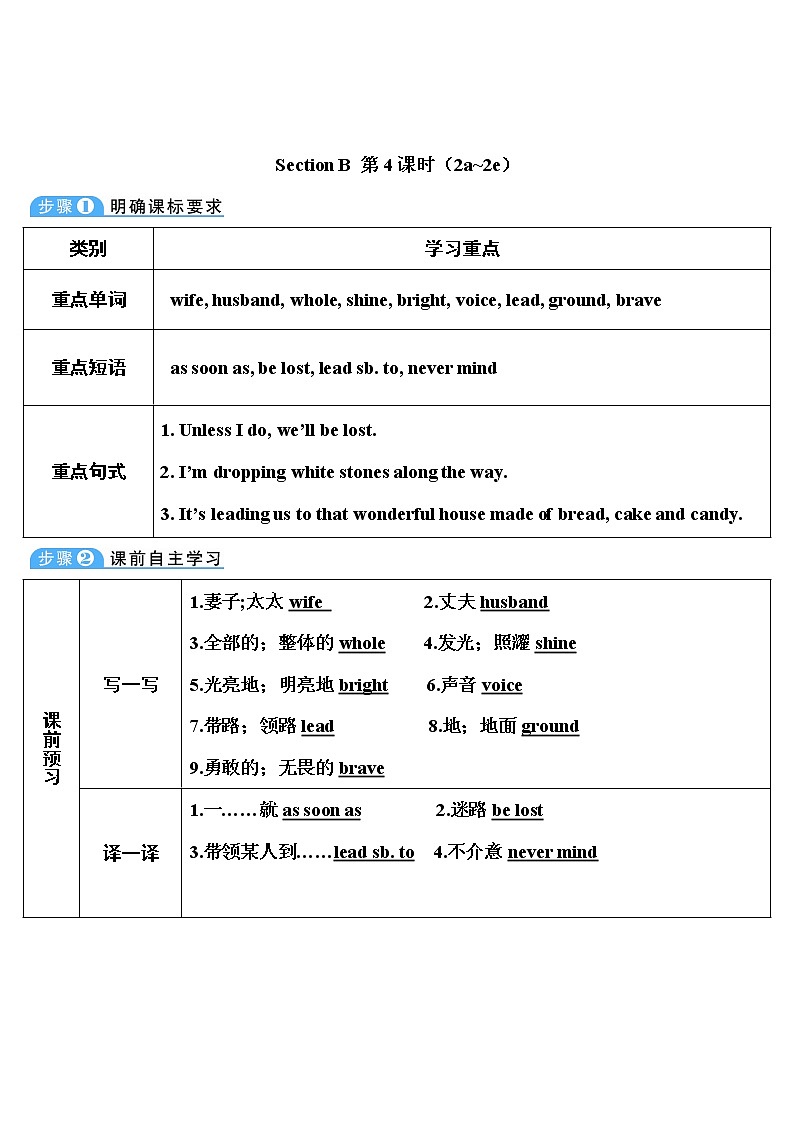 Unit 6 第4课时（B 1a-1d） 课件＋教案＋素材01