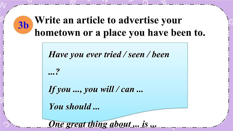 Unit 9 第6课时(B 3a-Self Check) 课件＋教案＋素材06