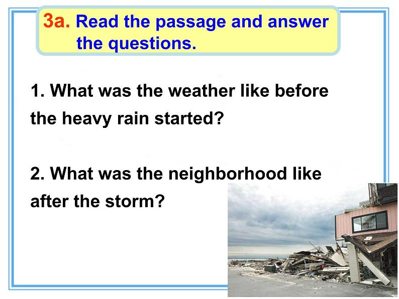 八年级英语人教版下册  Unit 5 What were you doing when the rainstorm came？Section A   课件206