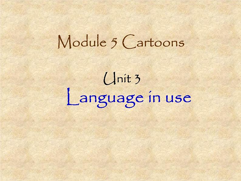 外研版英语八年级下册 Module 5 Unit 3 language in use 课件01