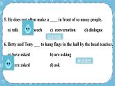 Revision module BVocabulary and grammar课件
