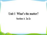 人教版八年级英语下册Unit1 A(2a-2c)课件+音频+导学案
