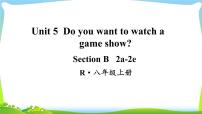 人教新目标 (Go for it) 版八年级上册Section B教学演示课件ppt