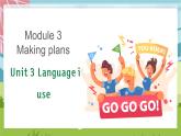 Module 3 Making plans Unit 3 Language in use 课件
