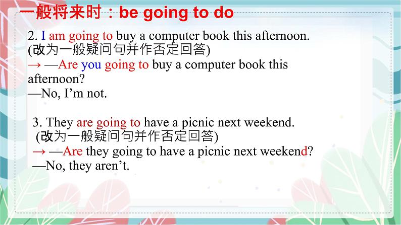 Module 3 Making plans Unit 3 Language in use 课件07