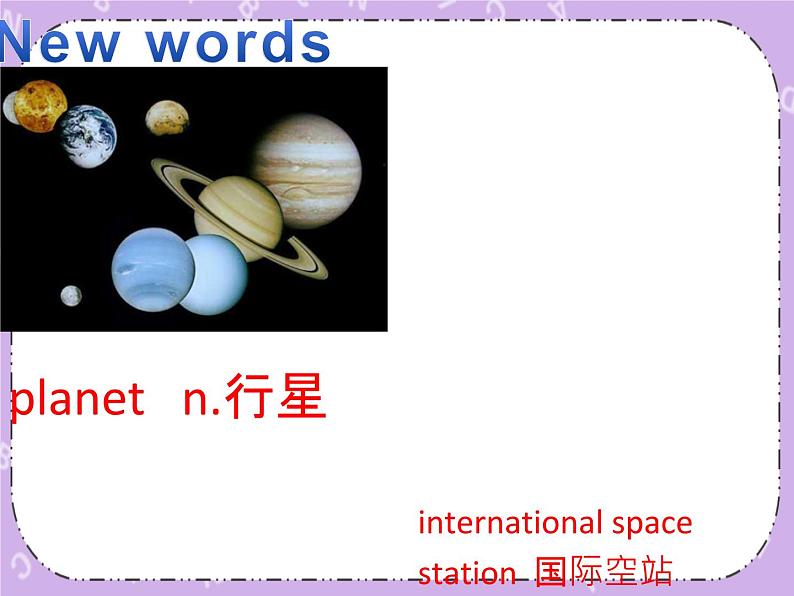 Unit 4 Space《Lesson 10  Life in space》课件第4页