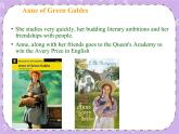 Unit 5 Literature《Lesson 13 Anne of Green Gables》课件+教案