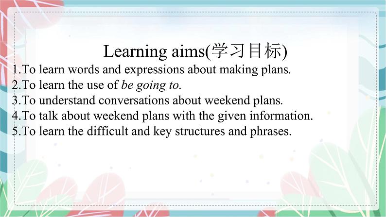 Module 3 Unit 1 What are you going to do at the weekend-课件03