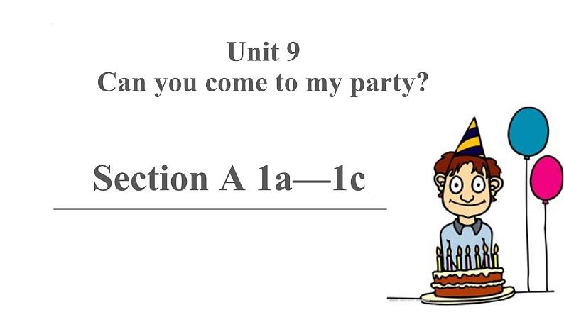 [人教版]八年级英语上册Unit 9 Section A 1a-1c 课件第1页