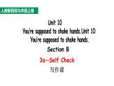 [人教版]九年级英语Unit10SectionB3a-SelfCheck课件