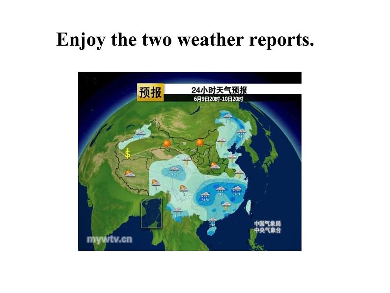 初中英语冀教版八年级下册Lesson1 How is the weather课件PPT第3页