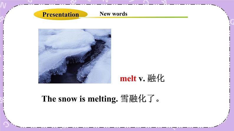 Unit 1 Lesson3 The Sun Is Running 课件+教案04