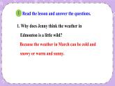 Unit 1 Lesson6 Stories about Spring  课件+教案