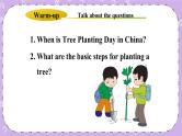 Unit 2 Lesson7 Planting Trees 课件+教案