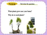Unit 2 Lesson8 Why Are Plants Important 课件+教案