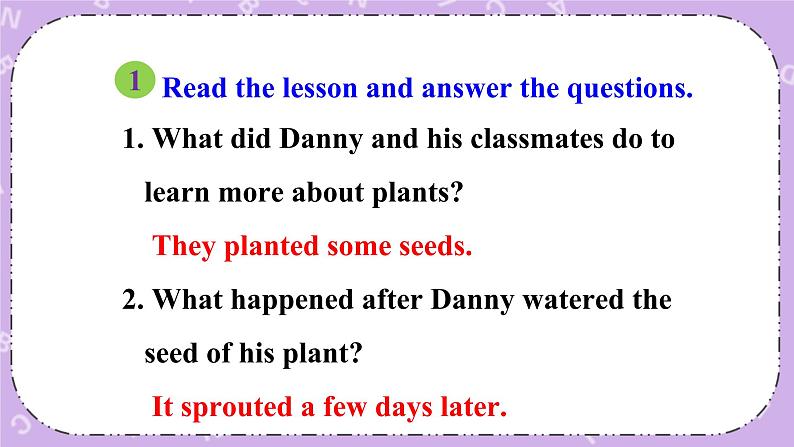 Unit 2 Lesson12 Danny’s Plant 课件第5页