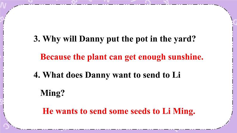 Unit 2 Lesson12 Danny’s Plant 课件第6页