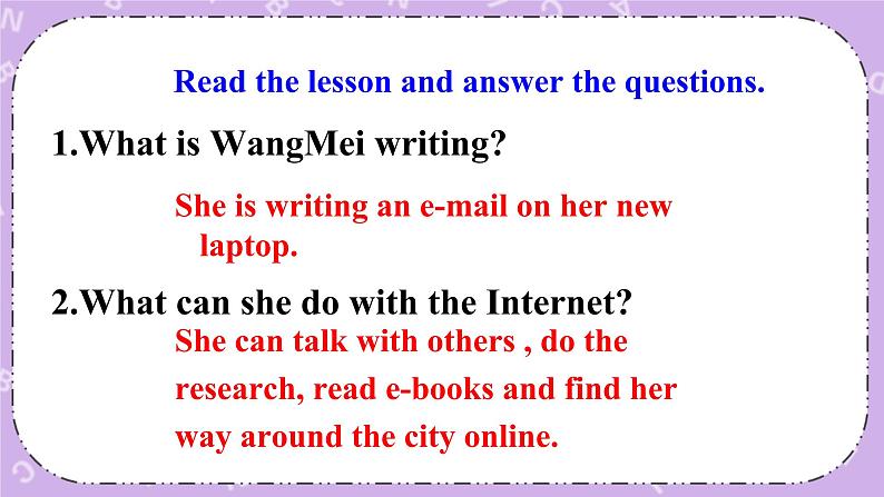 Unit 4 Lesson24 An E-mail to Grandpa 课件第5页