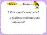 Unit 5 Lesson29 How to Push a Product 课件+教案