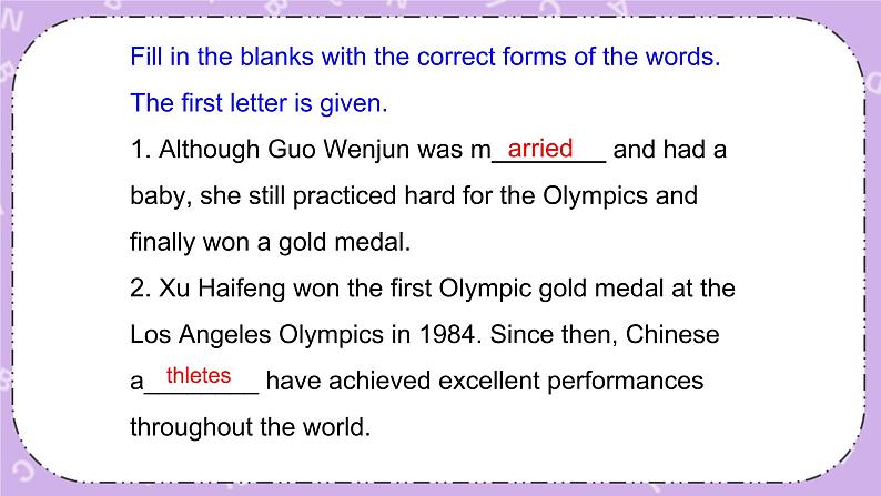 Unit 6 Lesson33 2800 Years of Sports 课件+教案07