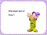 Unit 6 Lesson35 The Dream Team 课件+教案