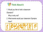 Unit 6 Lesson36 Classroom Olympics 课件+教案