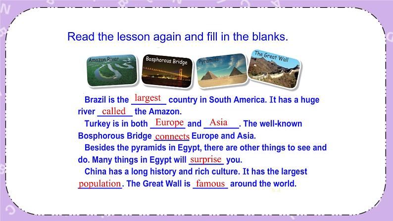 Unit 7 Lesson41 A Class of the World 课件+教案08