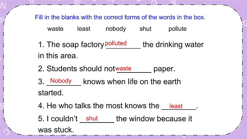 Unit 8 Lesson44 Environment Clubs 课件+教案08