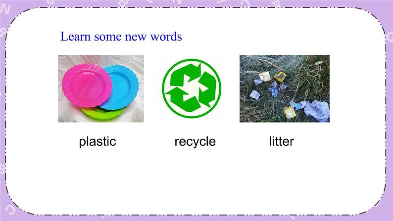 Unit 8 Lesson45 Let’s Sort Garbage 课件+教案03